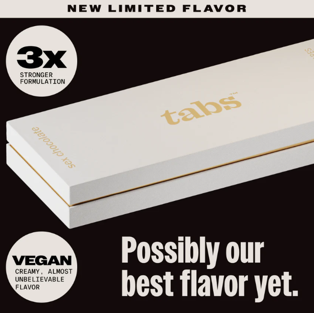 PLAY Sex Chocolate – Not Milk Chocolate – Vegan (Tabs)